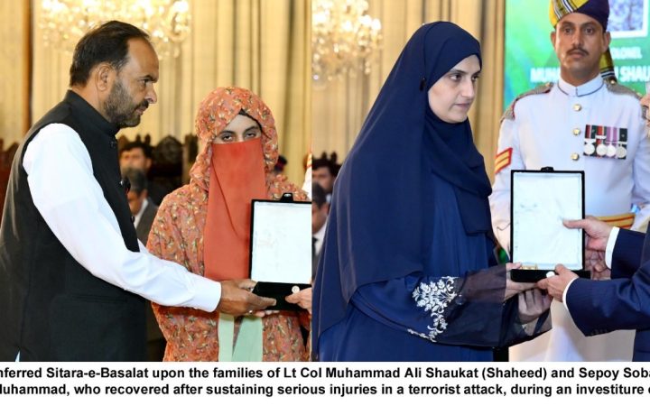 President giving Awards